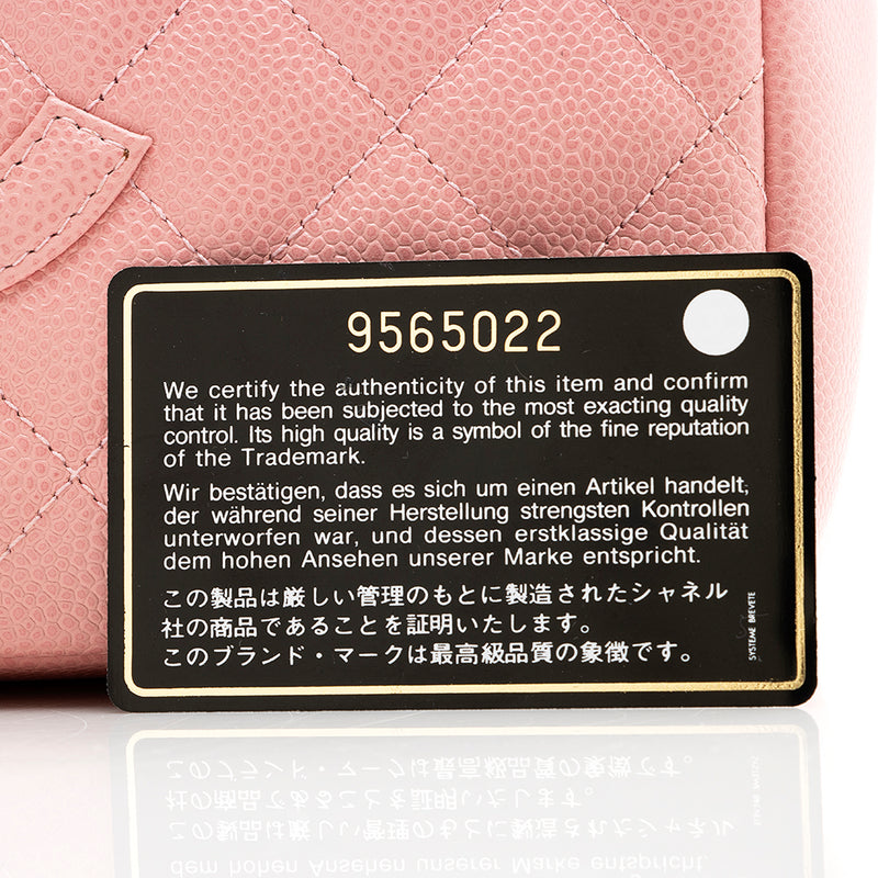 Chanel Caviar Leather Petite Timeless Tote (SHF-20301)