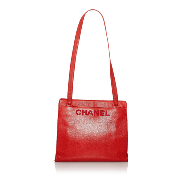 Chanel Caviar Leather Shoulder Bag (SHG-29774)