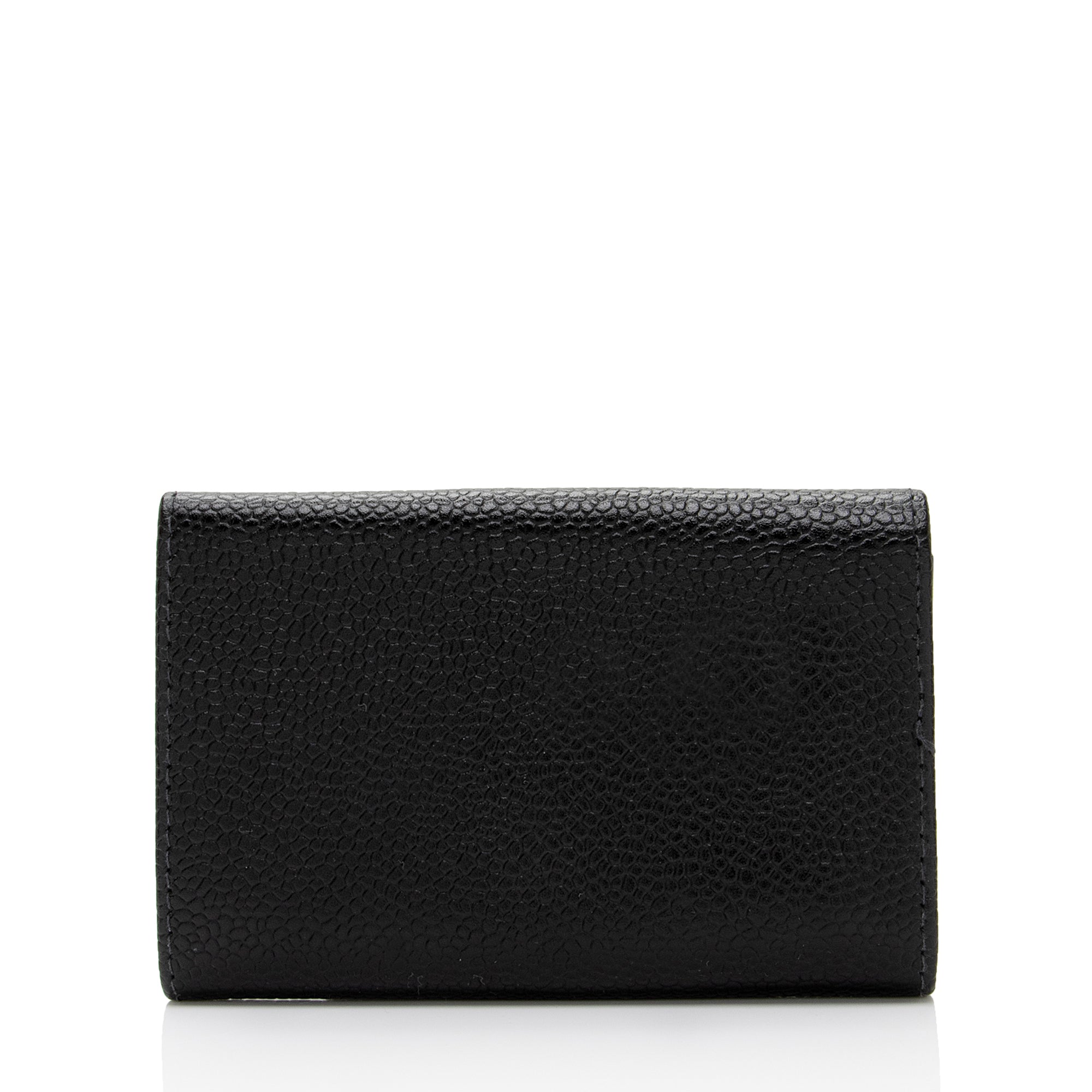 Chanel Caviar Leather Timeless CC 6 Key Holder (SHF-Fyokbl)