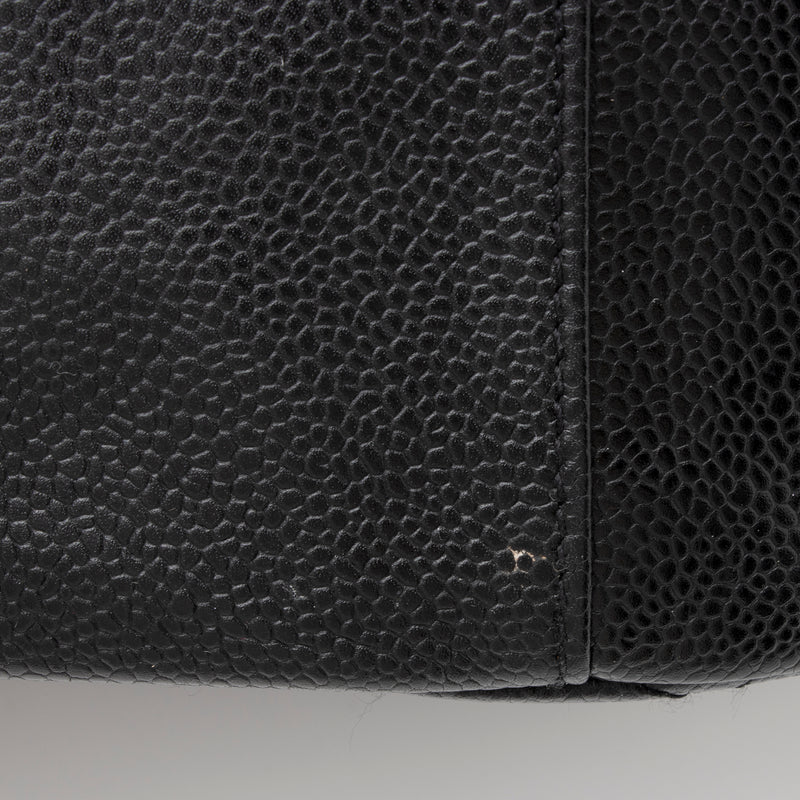 Chanel Caviar Leather Timeless CC Pochette (SHF-19704)