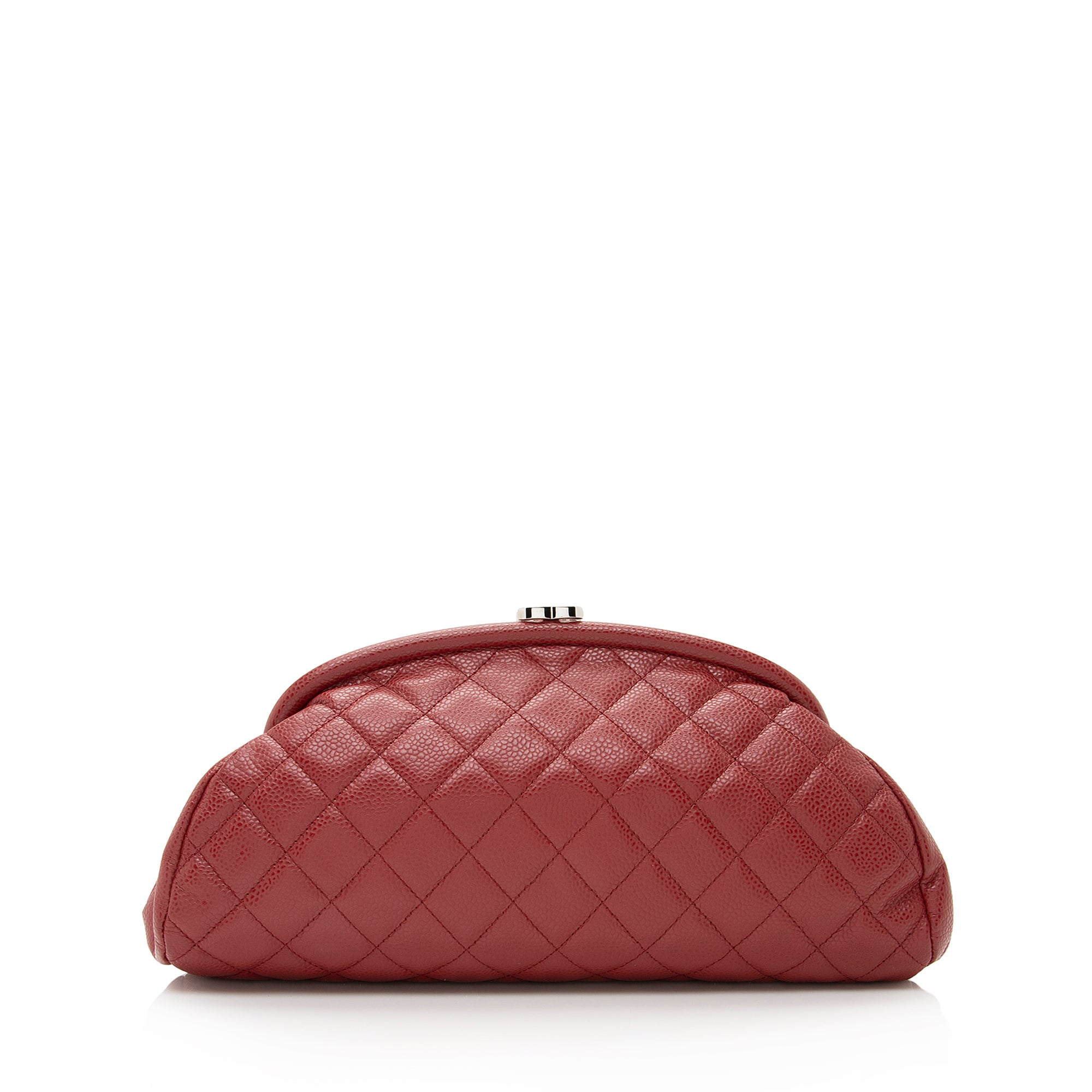 Chanel Caviar Leather Timeless Clutch (SHF-22293)