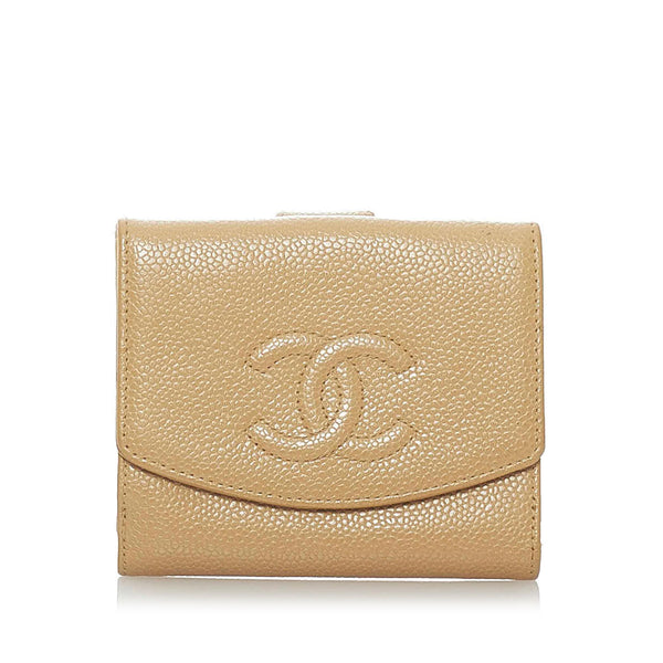 Chanel Caviar Leather Wallet (SHG-33294)