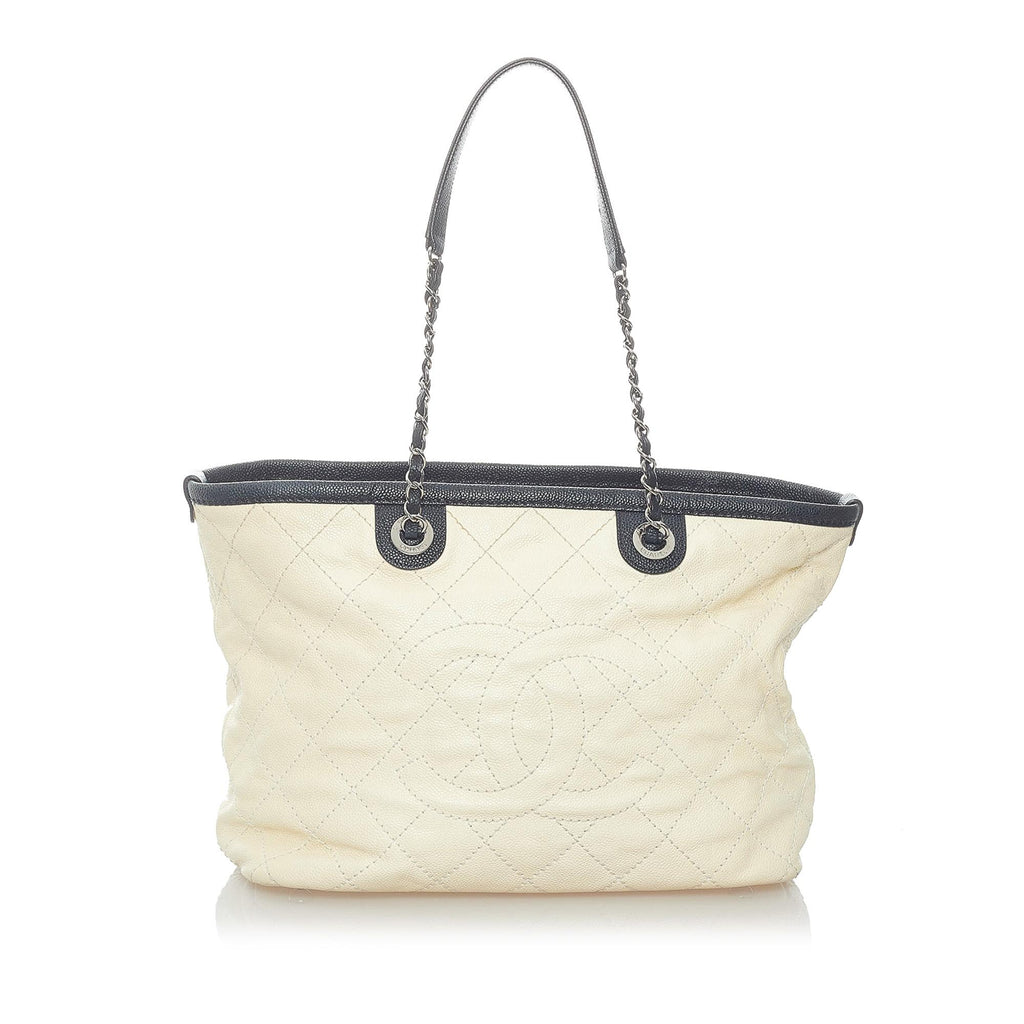 Chanel Caviar Shopping Tote Bag (SHG-37298)