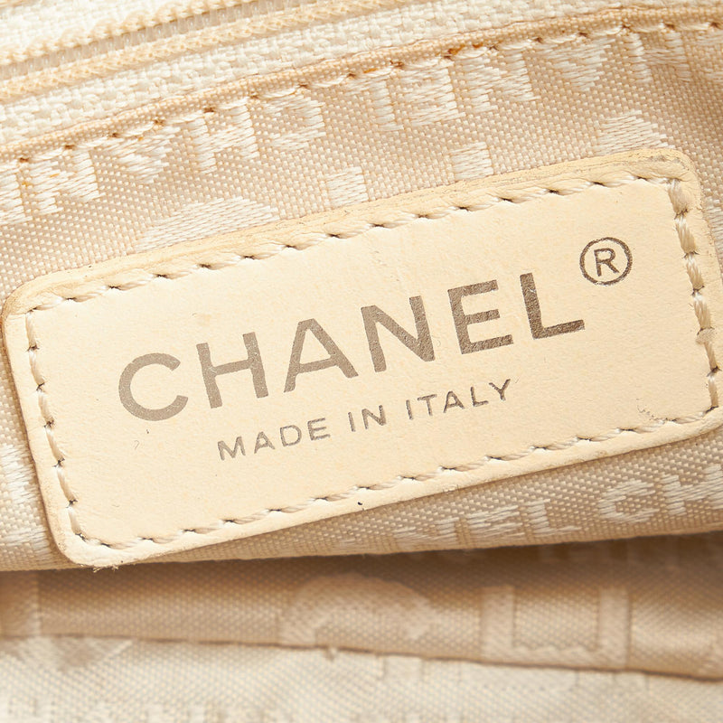 Chanel Choco Bar Caviar Leather Shoulder Bag (SHG-25005)