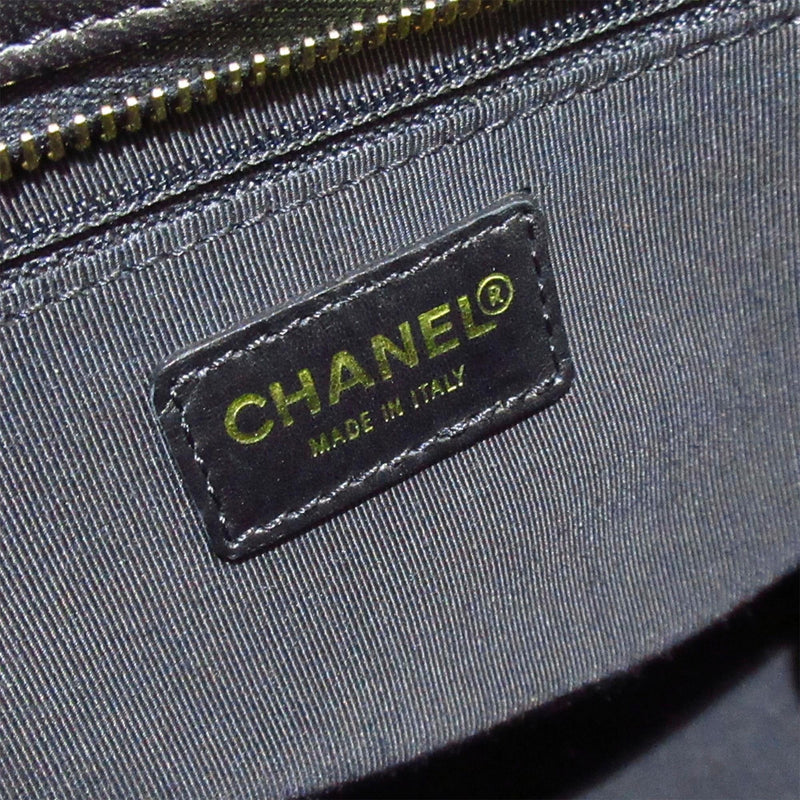 Chanel Chocolate Bar Leather Tote Bag (SHG-35497)