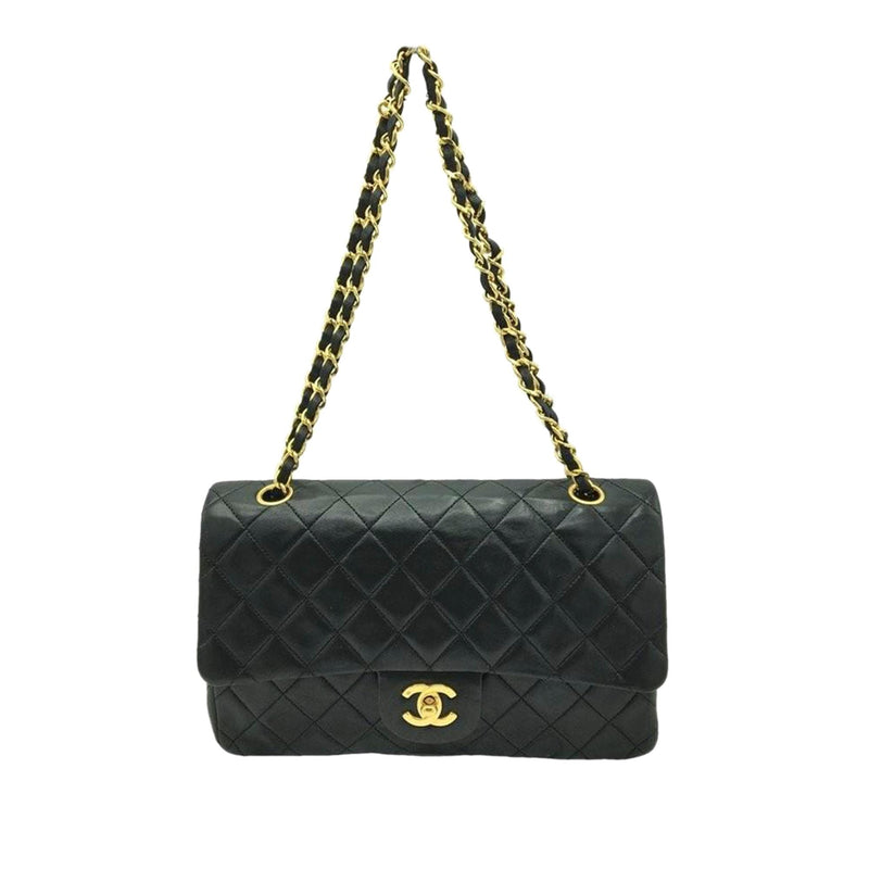 Chanel Classic Medium Lambskin Double Flap Bag (SHG-29598)