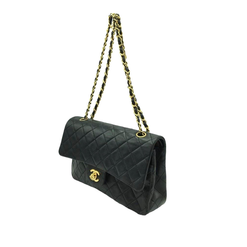 Chanel Classic Medium Lambskin Double Flap Bag (SHG-29598)