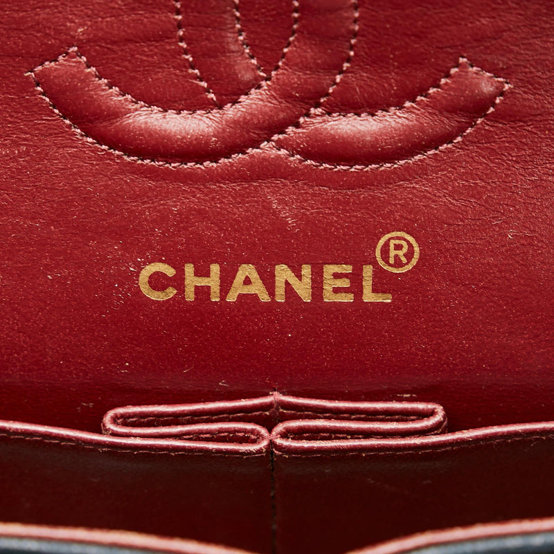 Chanel Classic Small Lambskin Double Flap (SHG-7787R9)