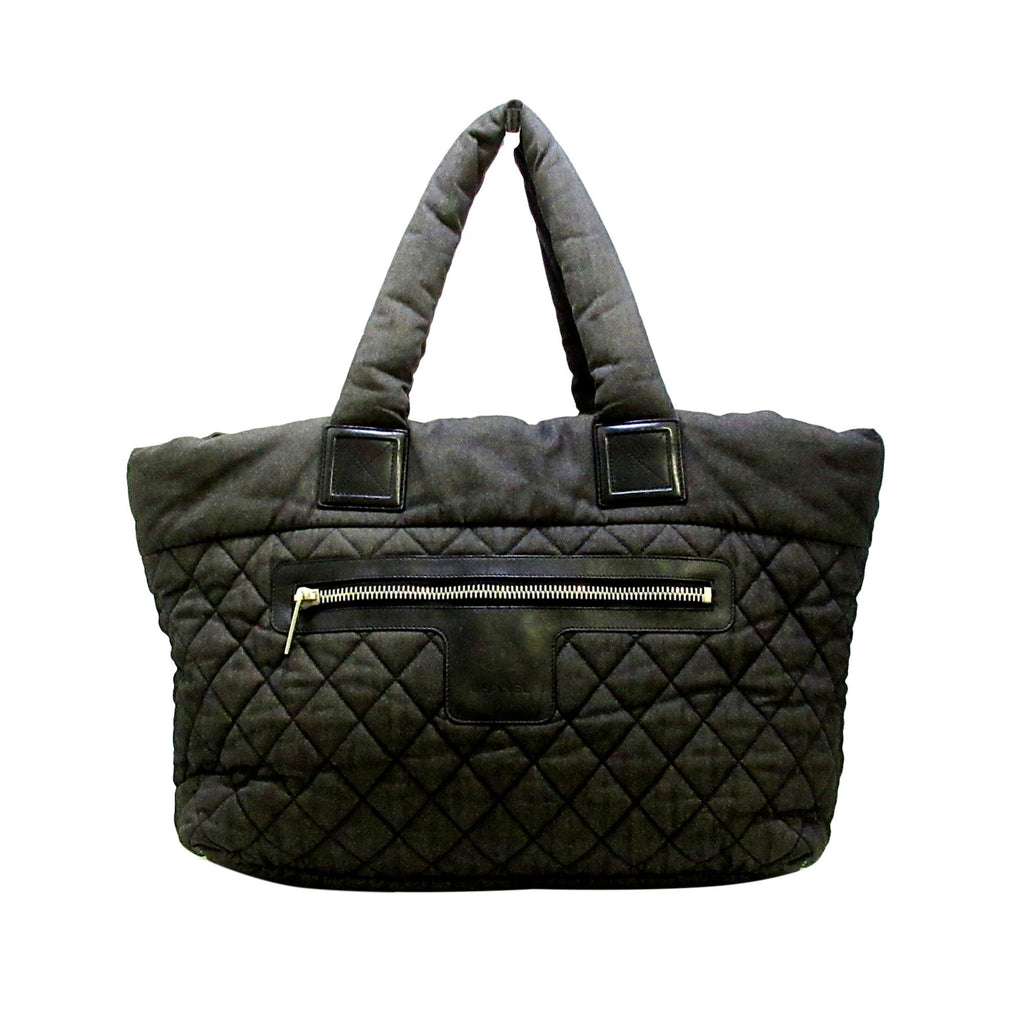Everything Quilted Bag - Patent Leather Black