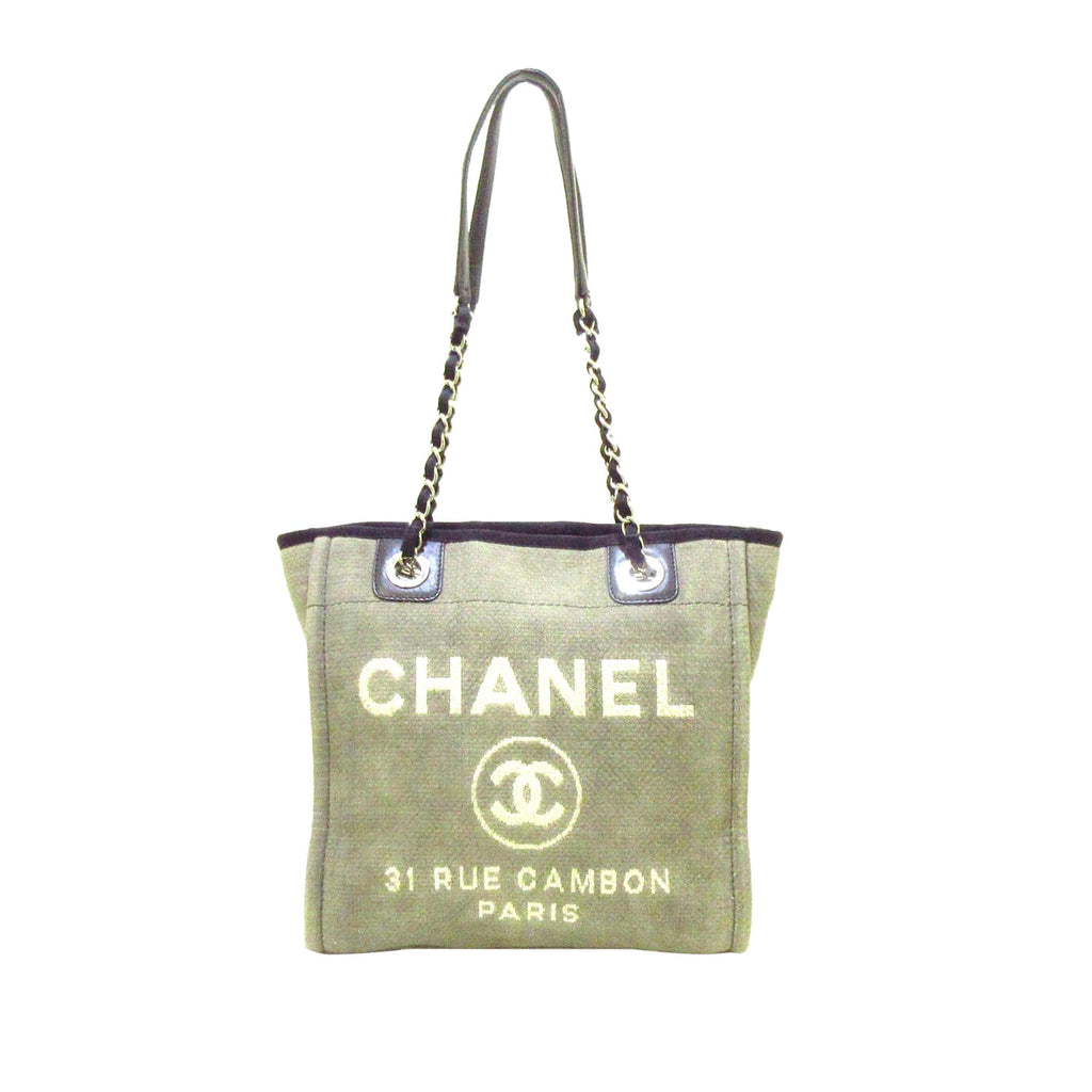 chanel shopping bag deauville