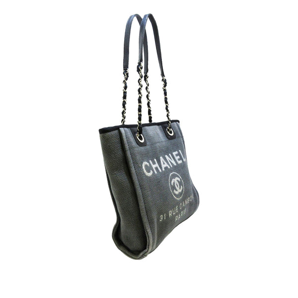 Chanel Deauville Tote Bag - Small Black – PH Luxury Consignment