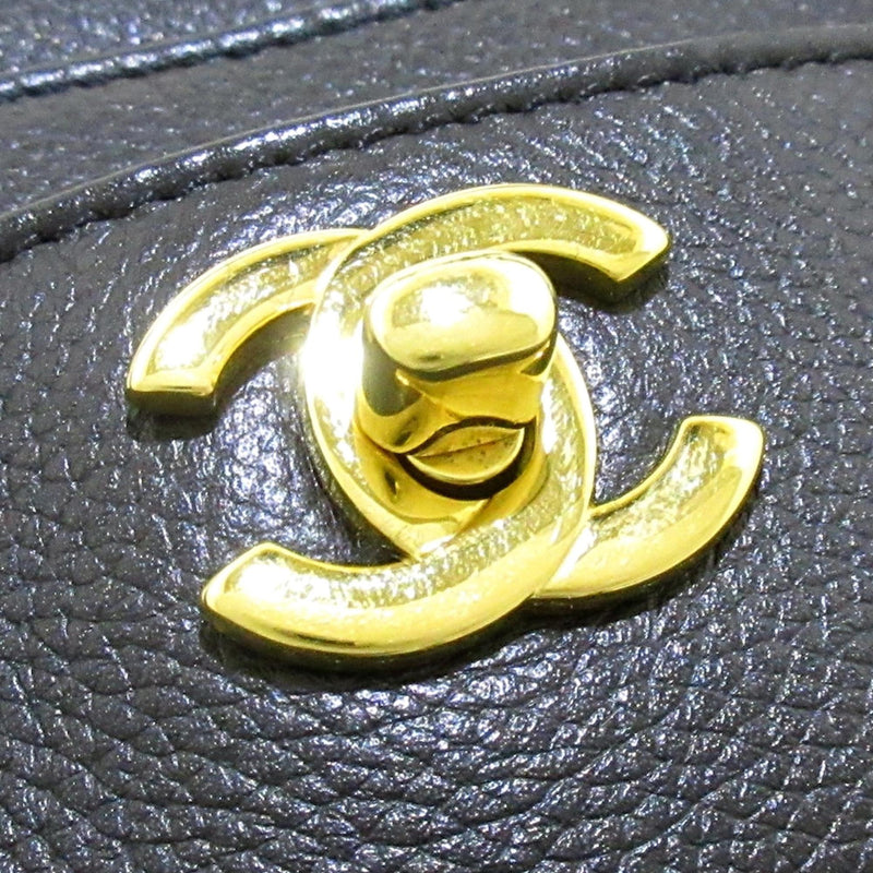 Chanel Executive Cerf Caviar Leather Tote Bag (SHG-35477)