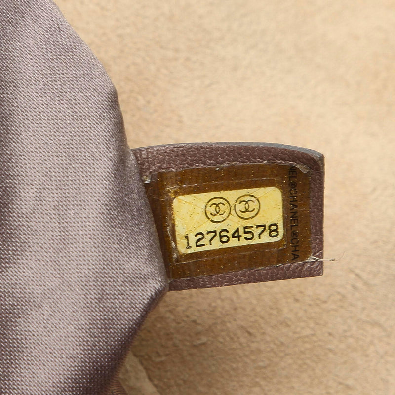 Chanel Glazed Portobello Leather Satchel (SHG-13861)