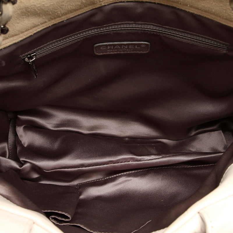 Chanel Glazed Portobello Leather Satchel (SHG-13861)