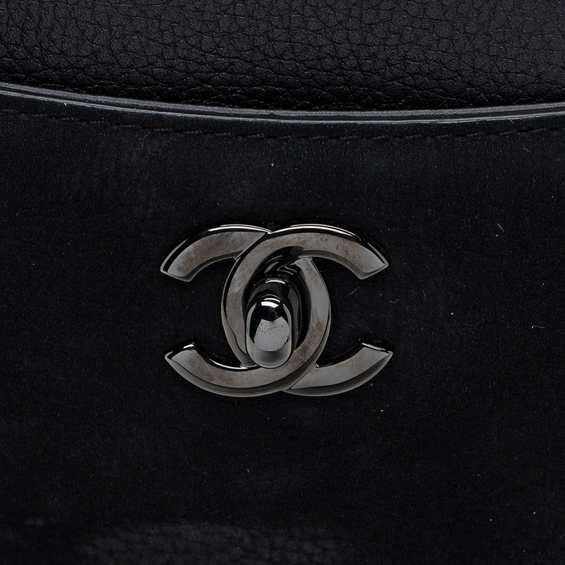 Chanel Grained Calfskin Suede Neo Executive Large Shopping Tote (SHF-1 –  LuxeDH