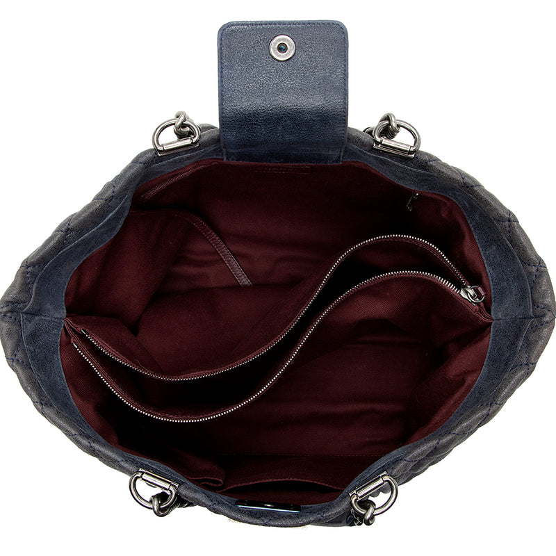 Chanel Iridescent Calfskin Gentle Boy Shopping Tote - FINAL SALE (SHF-14956)