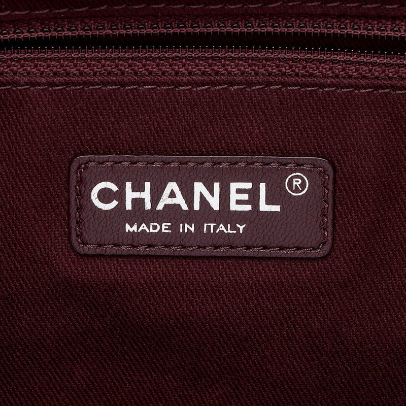 Chanel Iridescent Calfskin Gentle Boy Shopping Tote - FINAL SALE (SHF-14956)