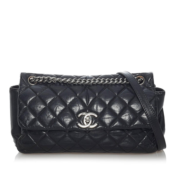 Chanel Lady Pearly Matelasse Lambskin Flap Bag (SHG-30358)