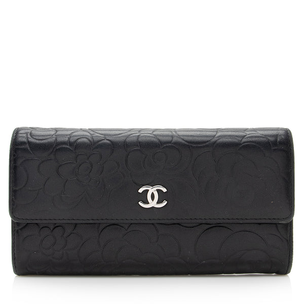 ❤️CHANEL Camellia Lambskin Long Wallet Limited Edition, Luxury, Bags &  Wallets on Carousell