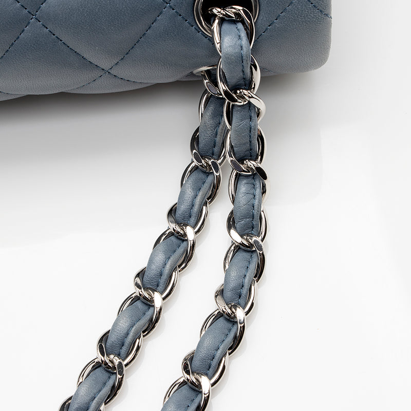 Chanel Lambskin Classic Jumbo Double Flap Bag (SHF-21471) – LuxeDH