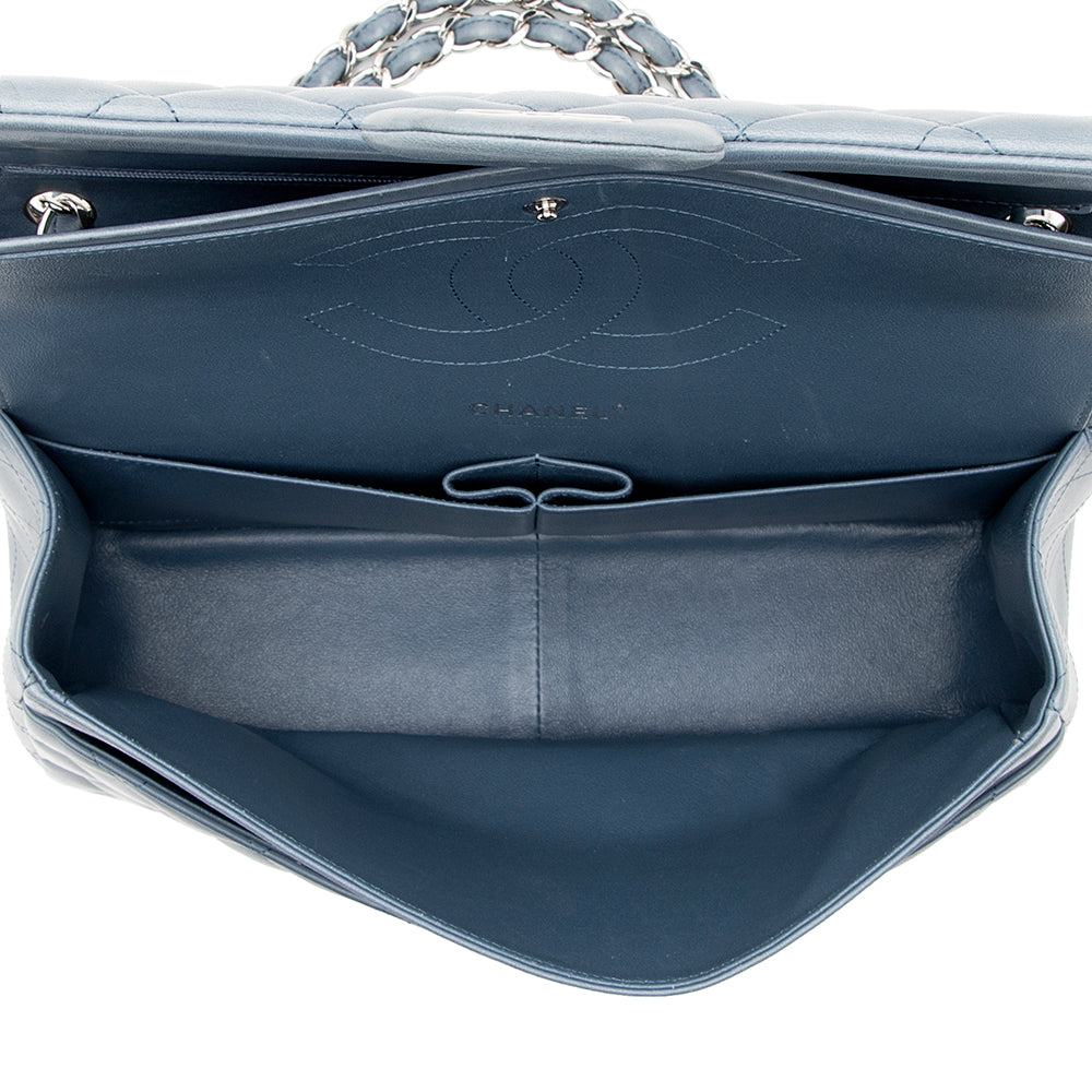 Chanel Lambskin Classic Jumbo Double Flap Bag (SHF-21471)