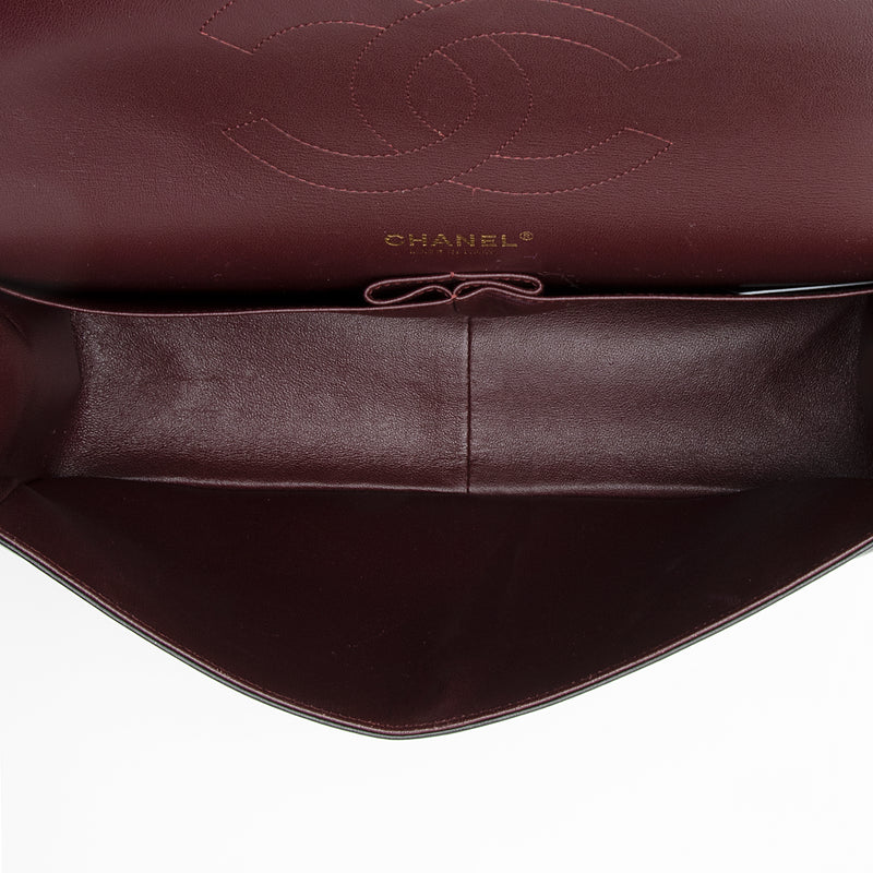 Chanel Lambskin Classic Jumbo Double Flap Bag (SHF-22321)