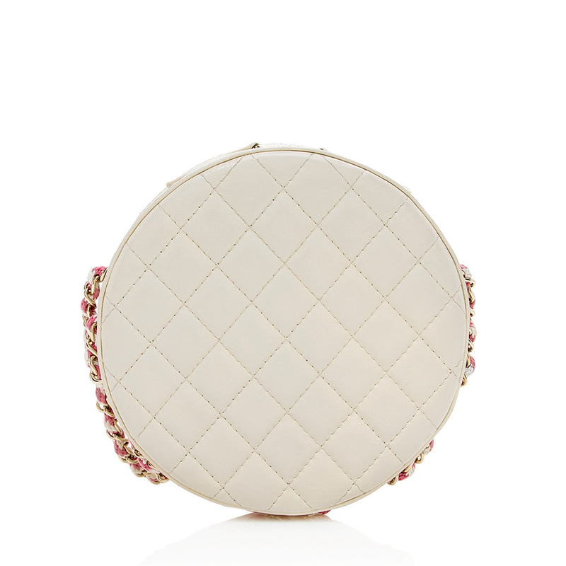 Chanel Lambskin Coco Lifesaver Round Crossbody Bag (SHF-15711) – LuxeDH