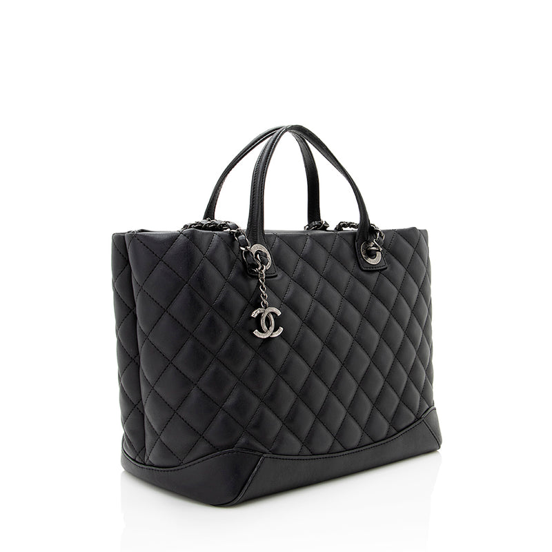 Chanel Chanel White Shopping Bag Set of 2