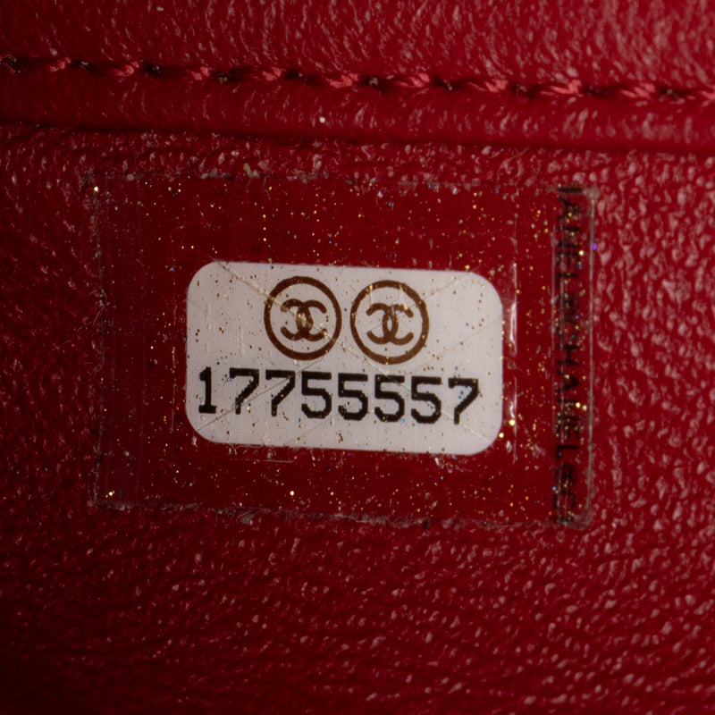 Chanel Lambskin Flap CC Shoulder Bag (SHF-15063)