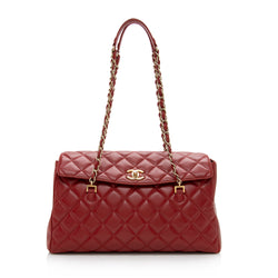 Chanel Lambskin Flap CC Shoulder Bag (SHF-15063)