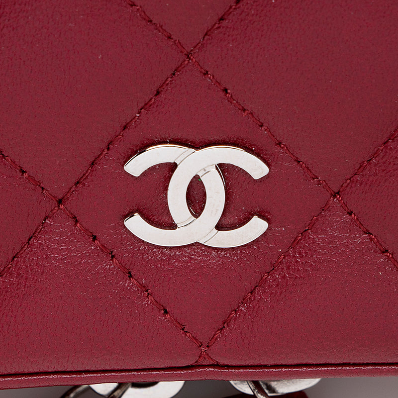 Chanel Lambskin Jewelry Case (SHF-15403)