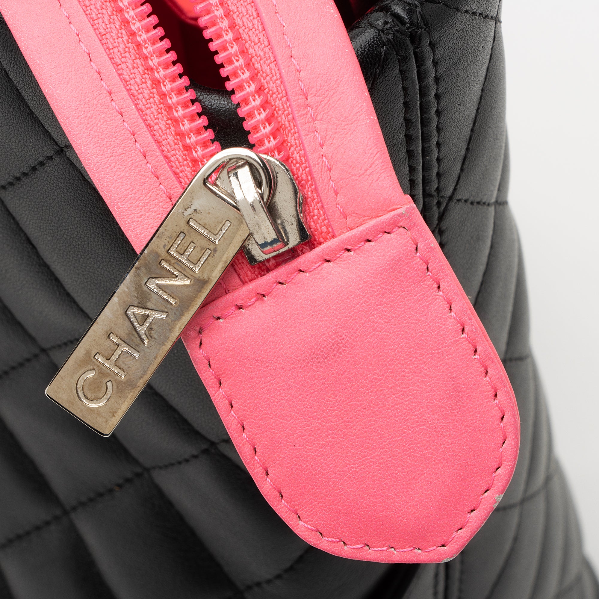 Chanel Lambskin Ligne Cambon Large Shopping Tote (SHF-22706)