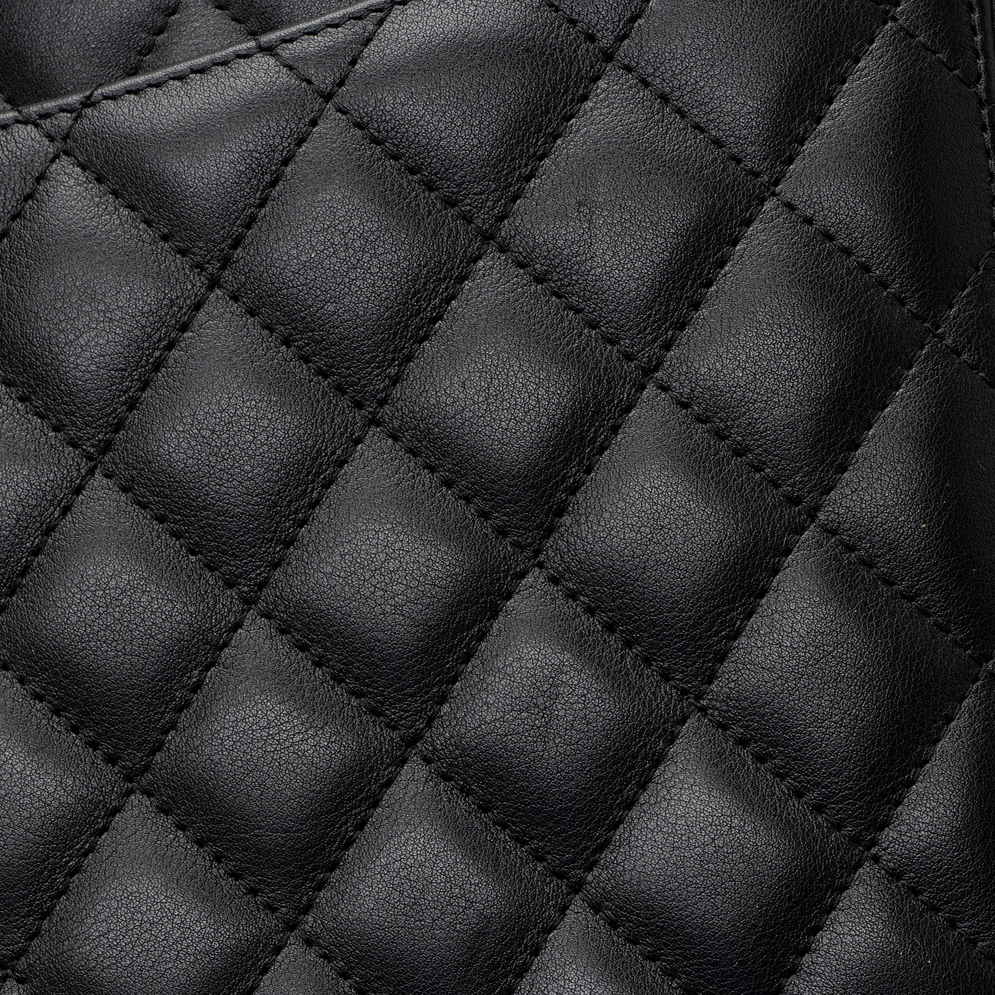 Chanel Lambskin Ligne Cambon Large Shopping Tote (SHF-22706)