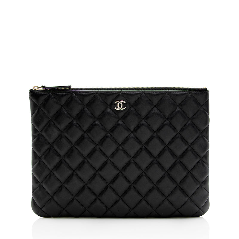 Chanel O Case Clutch Chevron Caviar Large at 1stDibs  chanel large o case, chanel  o case large, chanel large clutch