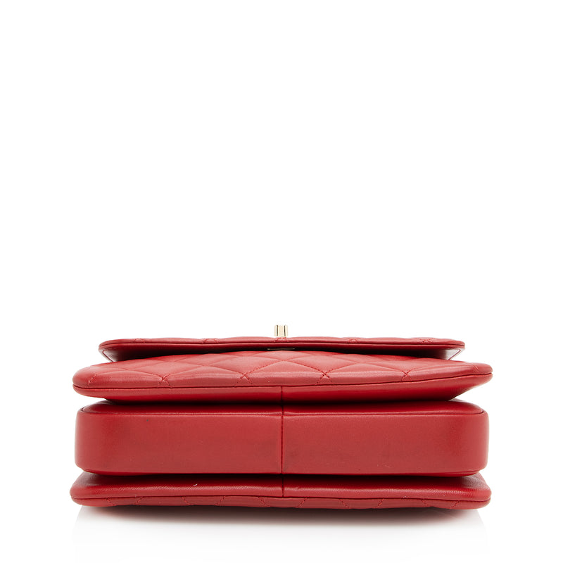 Chanel Lambskin Trendy CC Top Handle Small Shoulder Bag (SHF-22999)