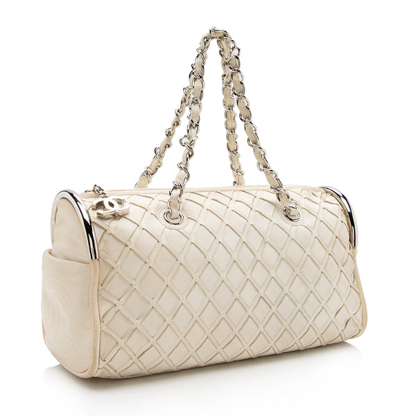 Chanel Black Lambskin Medium Ultimate Soft Shoulder Bag at Jill's  Consignment