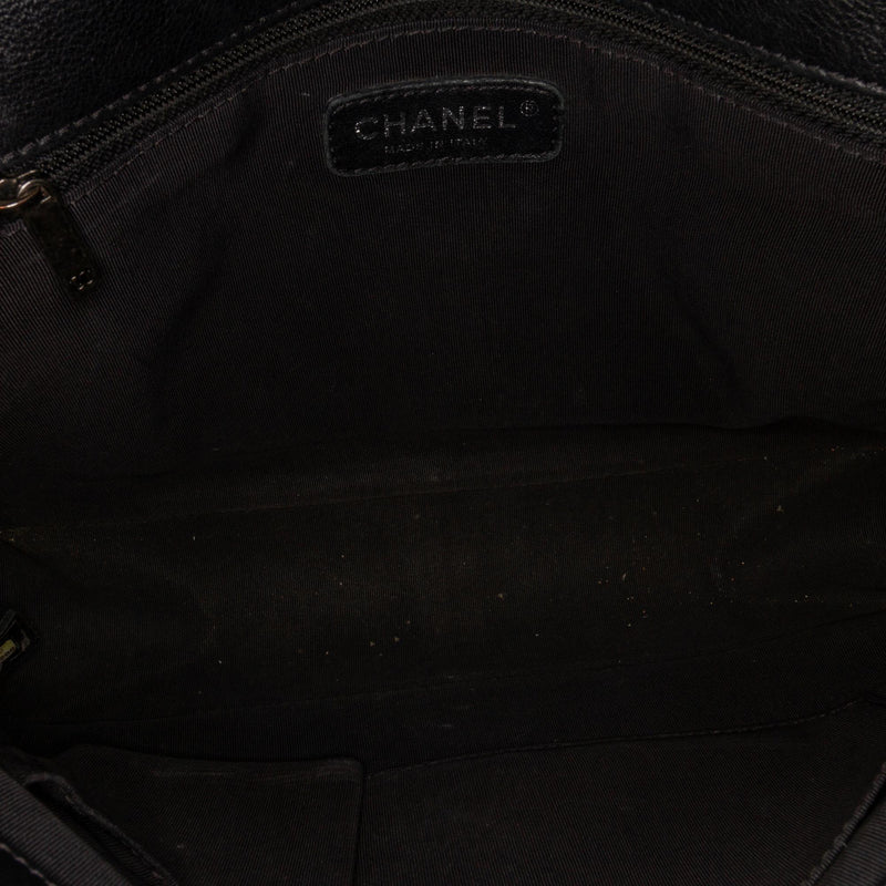Chanel Large Boy Lambskin Leather Flap Bag (SHG-36631)