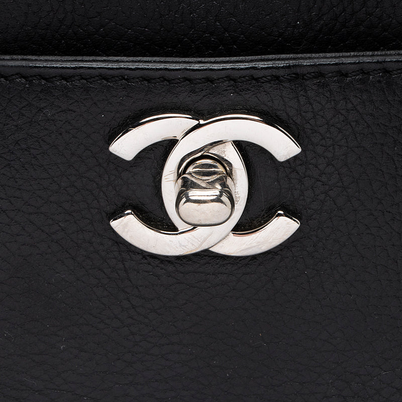 Chanel Leather Cerf Classic Executive Tote (SHF-19974)