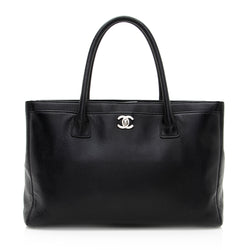 Chanel Leather Cerf Classic Executive Tote (SHF-19974)