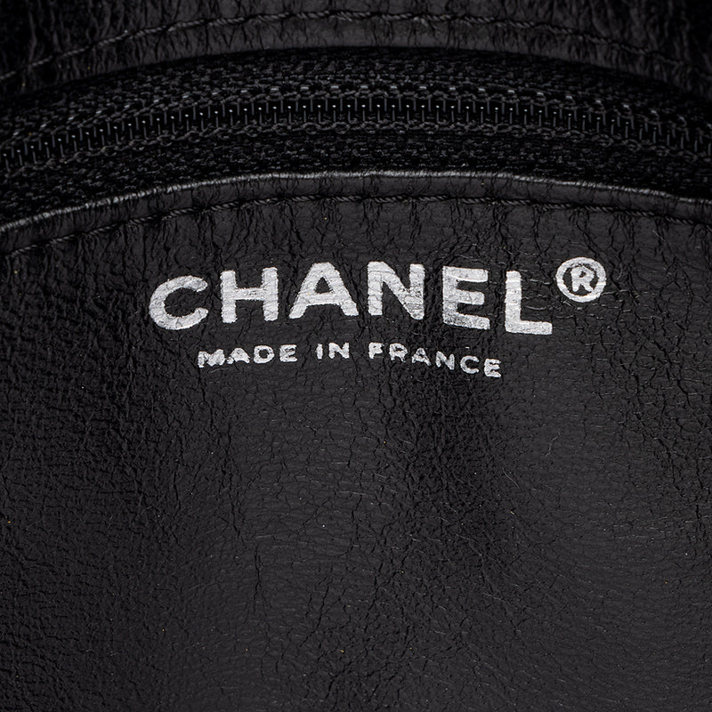 Chanel Leather Diagonal CC Ligne Accordion Satchel (SHF-17562)