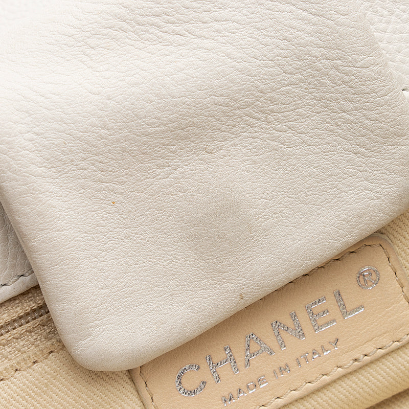 Chanel Leather Diamond Stitched Accordion Flap Shoulder Bag (SHF-19723)