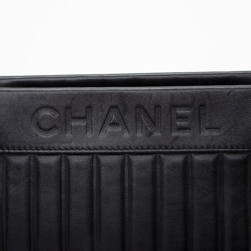 Chanel Leather LAX Shoulder Bag - FINAL SALE (SHF-17647)