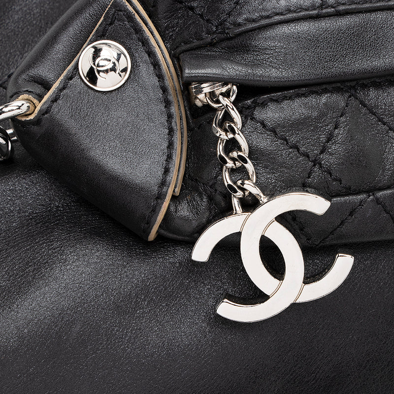 Chanel Leather Soft Edgy Tote - FINAL SALE (SHF-17097)
