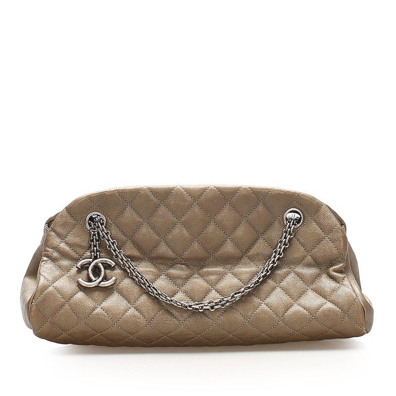 Chanel - Authenticated Cambon Small Rectangle Handbag - Leather Brown for Women, Very Good Condition