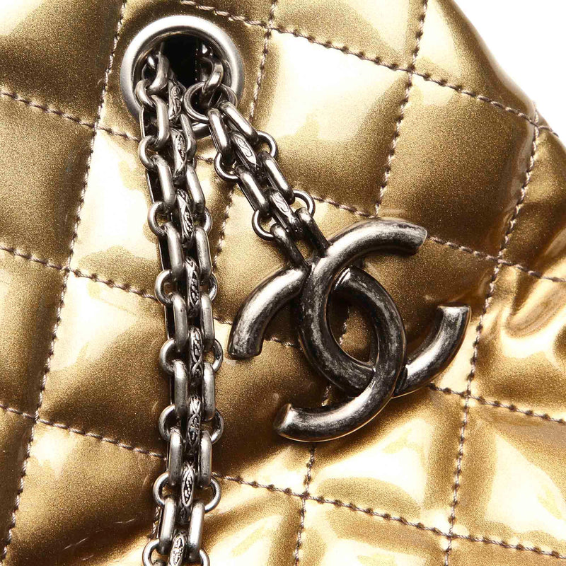 Chanel - Mademoiselle Patent Kelly Bag - Pre-Loved