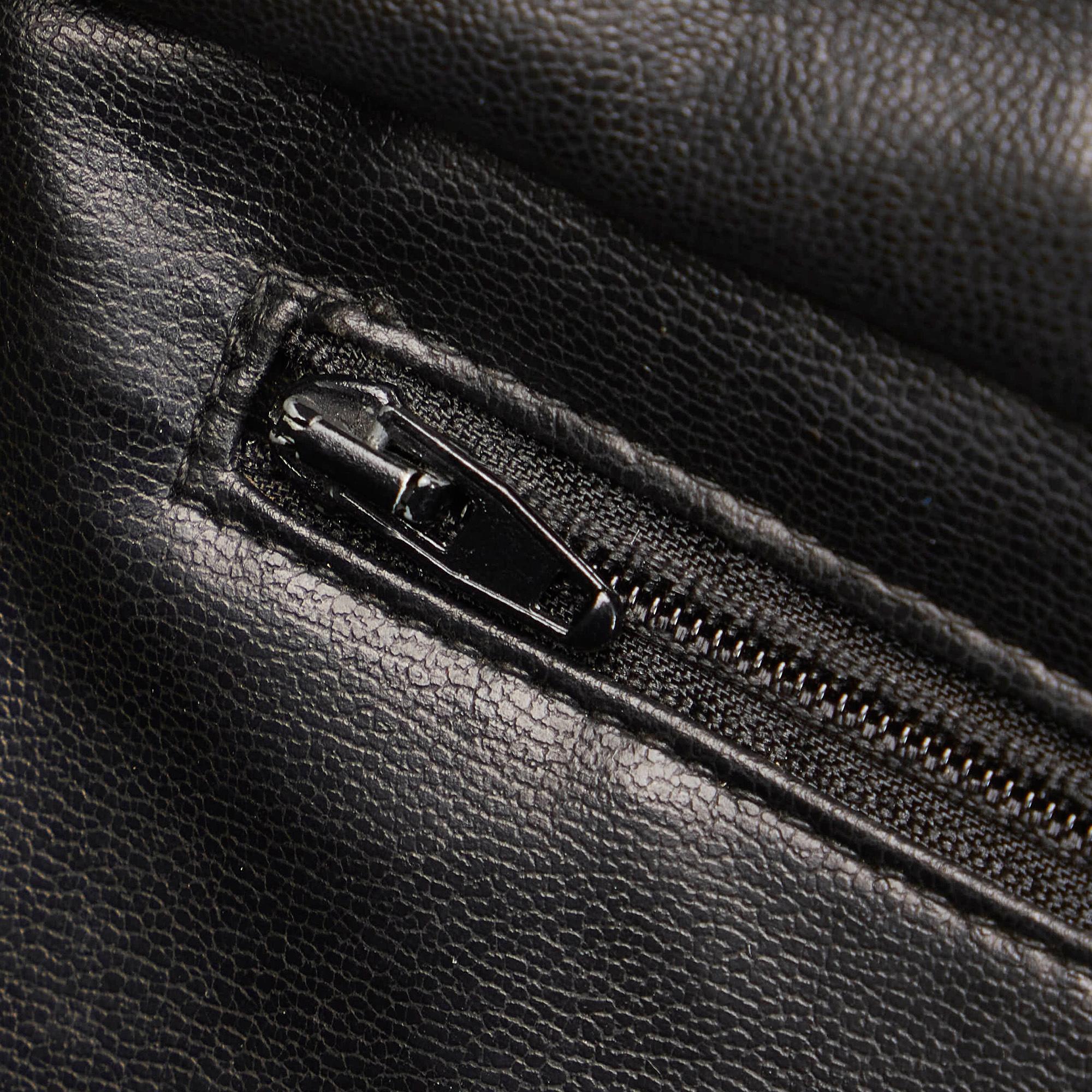 Chanel Matelasse Lambskin Leather Pouch (SHG-29113)