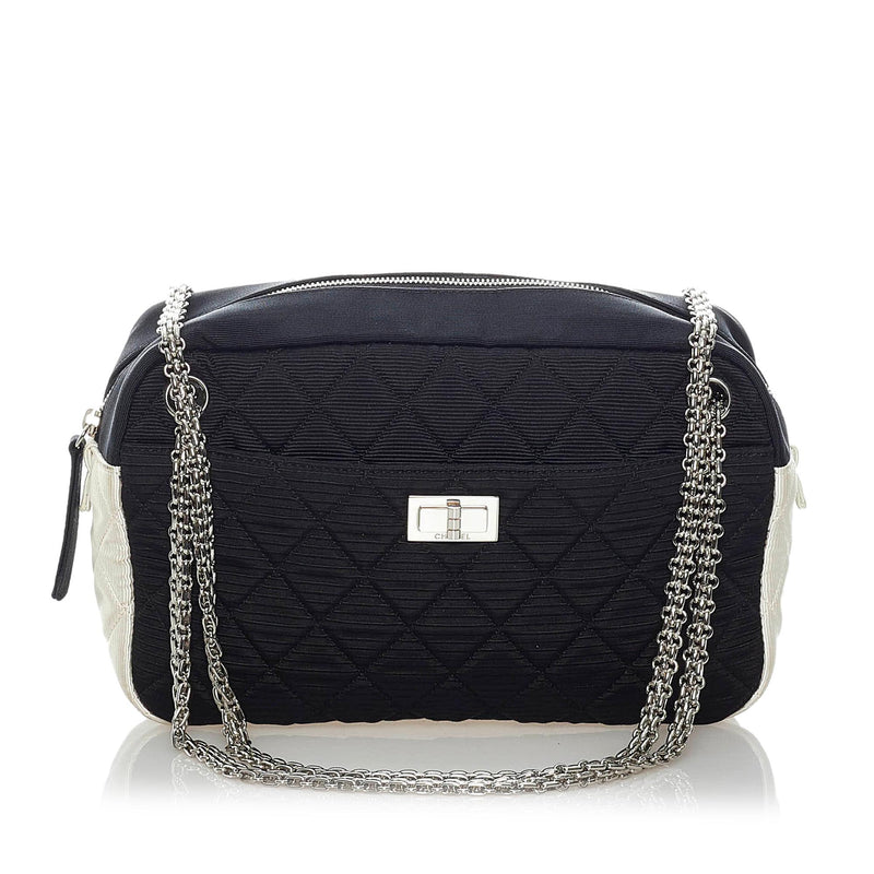 Pre-owned Chanel Mademoiselle Stitch Handbag - Black