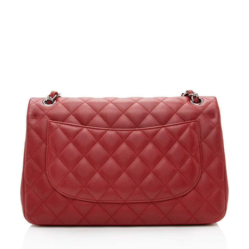 red chanel maxi bag