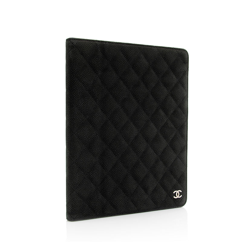 Quilted Caviar iPad Case