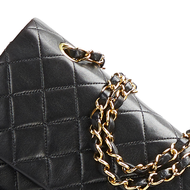 Chanel Classic Medium Lambskin Double Flap Bag (SHG-bU8cQt) – LuxeDH